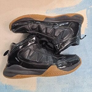 AND1 Mens Basketball Shoes Sz 11 Black Synthetic High Top Court Sneakers Hoop‎